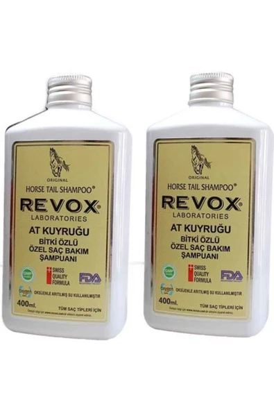 Revox At Kuyruğu Şampuan 400 ml x 2 Adet ürün görseli 1