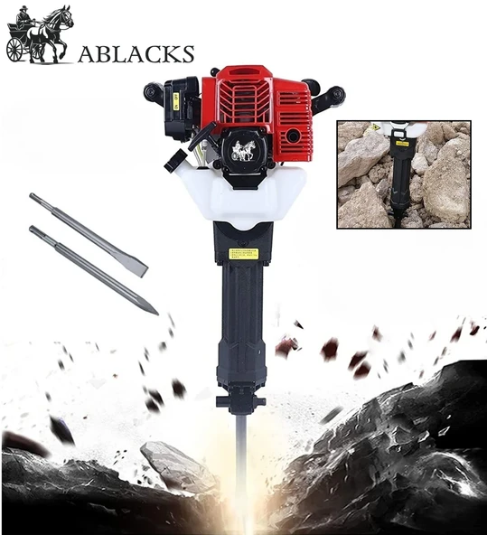 Ablacks Benzinli Profesyonel Turbo Hilti + Keski + Murç (Çift Aparat) ürün görseli