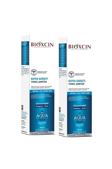 Aqua Thermal Kepek Karşıtı Şampuan 300 Ml + 2.si ürün görseli 1