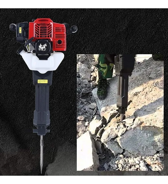 Ablacks Benzinli Profesyonel Turbo Hilti + Keski + Murç (Çift Aparat) - Resim 4