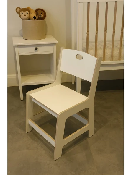 Çocuk Aktivite Masası Sandalyesi | MDF Gövde | Yüksek Kalite ve Ergonomi ürün görseli 1