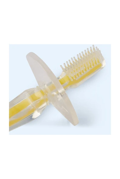 Jack N'Jill Çocuklar İçin Tamamen Doğal Organik Silikon Diş Fırçası - Resim 2