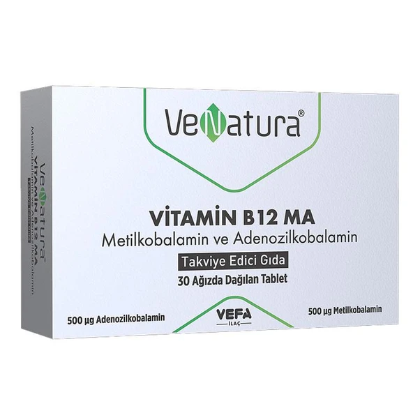 VeNatura Vitamin B12 MA 30 Tablet ürün görseli