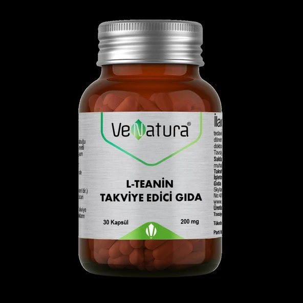 VeNatura L-Teanin 200 mg 30 Kapsül ürün görseli