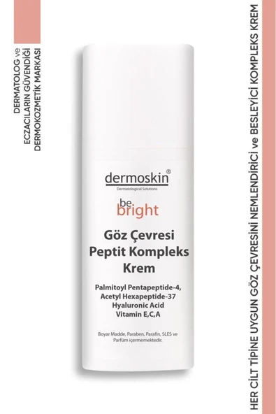 İpeksi Yapısı İle Kuru Göz Çevresini Canlandırıcı Be Bright Peptit Kompleks Krem 15 ml - Resim 2