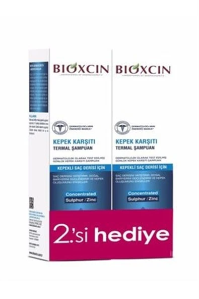 Bioxcin Aqua Thermal Kepek Karşıtı Şampuan 300ml 2.si Hediye ürün görseli 1