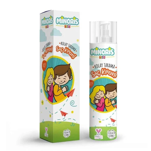 Minoris Kids Kolay Tarama Saç Kremi 200 ml ürün görseli