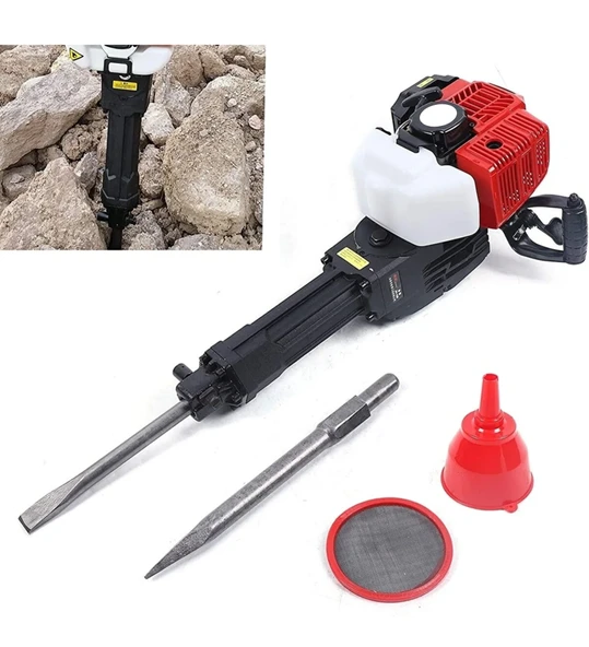 Ablacks Benzinli Profesyonel Turbo Hilti + Keski + Murç (Çift Aparat) - Resim 2