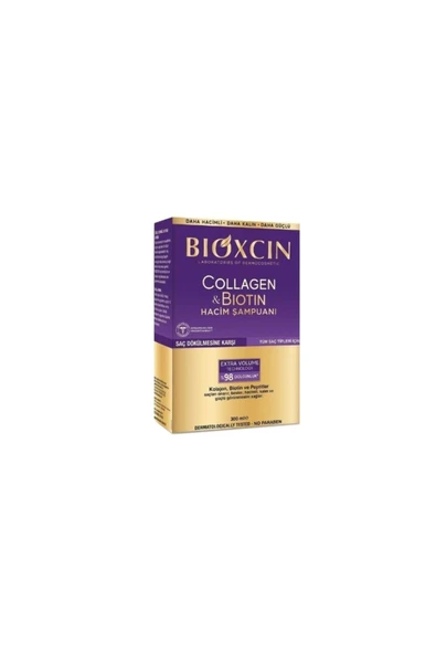 BİOXCİN Collagen Biotin & Hacim Şampuanı Saç Dökülmesine Karşı 300 ml ürün görseli 1