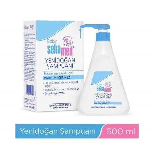 Sebamed Baby Bebek Şampuanı 500 ML - Diş Beyazlatıcı Köpük Hediye ürün görseli 1