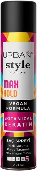 Urban Care Urban Care Style Guide Max Hold Saç Spreyi 250 ML ürün görseli 1