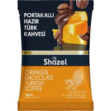 Shazel Portakallı Türk Kahvesi 100 gr ürün görseli 1