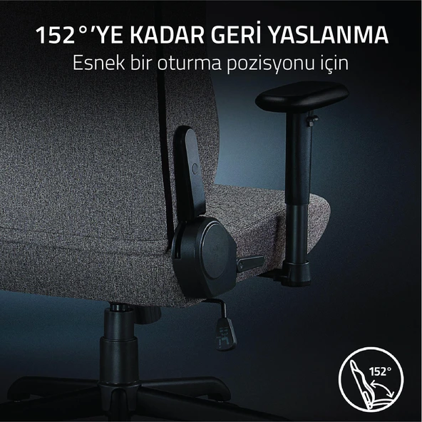 Razer İskur V2 X Açık Gri Oyuncu Koltuğu RZ38-05310200-R3G1 - Resim 6