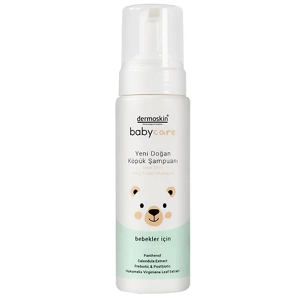 Dermoskin BabyCare Yeni Doğan Köpük Şampuanı 200 ml ürün görseli 1