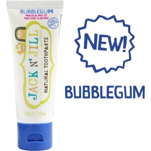 Jack And Jill Kids Doğal Diş Macunu Sakız Aromalı 50 gr ürün görseli