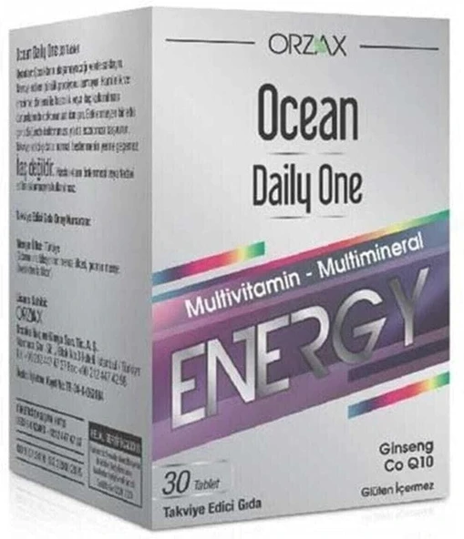 Ocean Daily One Energy 30 Tablet ürün görseli