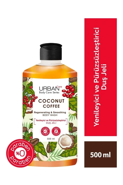 Yenileyici Ve Pürüsüzleştirici Coconut Coffee Duş Jeli 500 Ml ürün görseli 1
