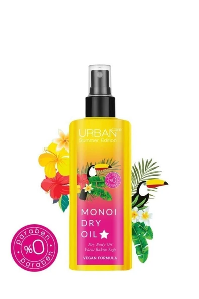 Summer Body-monoi Yağı Vegan Besleyici Ve Nemlendirici Kuru Vücut Yağı**150ml. _urban-yağ-01 - 3
