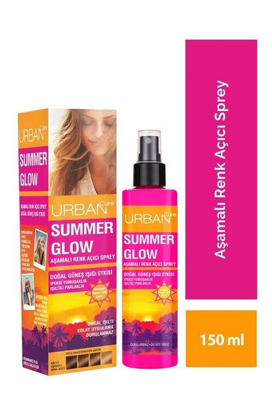 Summer Glow Aşamalı Kalıcı Renk Açıcı Saç Spreyi - 150 Ml ürün görseli 1