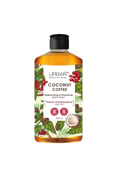 Yenileyici Ve Pürüsüzleştirici Coconut Coffee Duş Jeli 500 Ml - Resim 2