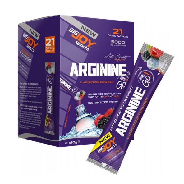 Bigjoy Arginine Go Orman Meyvesi 10 g x 21 Adet ürün görseli