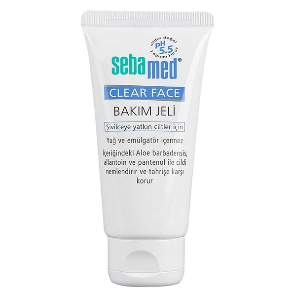 Sebamed Clearface Bakım Jeli 50ml - Diş Beyazlatıcı Köpük Hediye ürün görseli 1