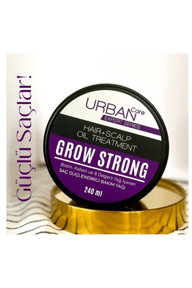 Grow Strong Zayıf Saçlar Için Güçlendirici Süper Saç Bakım Yağı 240 Ml ,,,,serum017 ürün görseli 1