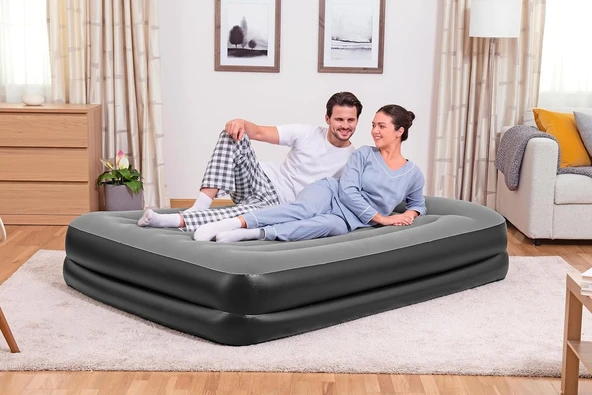 Bestway 67403 Pompalı Çift Kişilik Şişme Yatak - 2