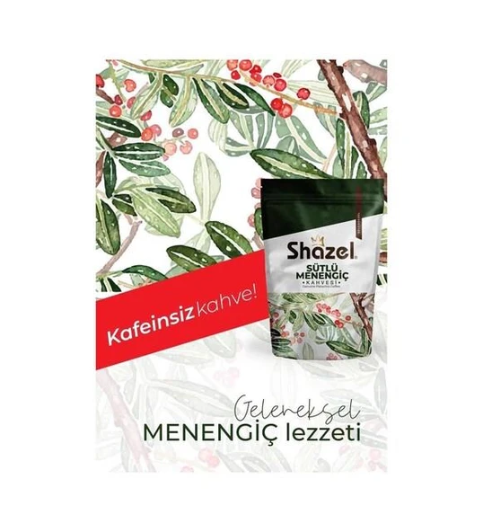 Shazel Sütlü Menengiç Kahvesi 6'lı X 200 gr - Resim 2