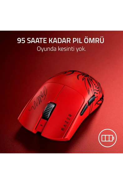 RAZER Viper V3 Pro Kablosuz Mouse Faker Edition RZ01-05120500-R3M1 - 3