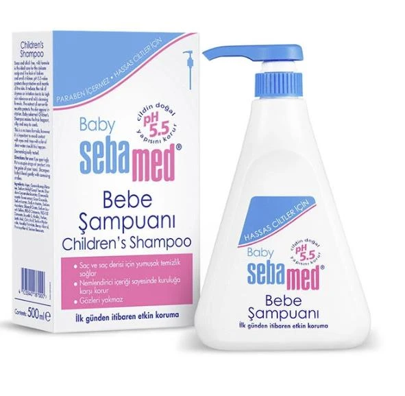 Sebamed Bebe Şampuanı 500 ml ürün görseli 1