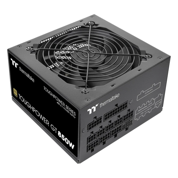 Thermaltake ToughPower GT 850W 80+ Altın Modüler Güç Kaynağı - Resim 2