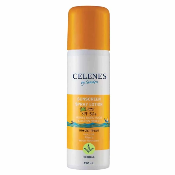 Celenes By Sweden Kids Spf+50 Güneş Koruyucu Losyon Sprey 150 ml ürün görseli