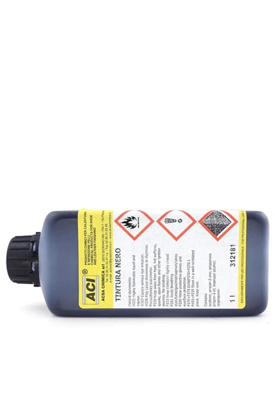 ACI Tintura Nero 1 Litre Profesyonel Siyah Deri Renk Değiştirme Boyası - 3