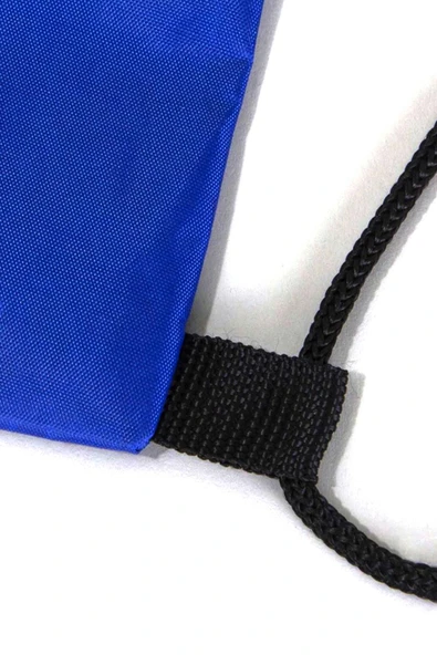 Rakerplus Saks Mavi 32x45 cm Su Geçirmez Büzgülü Krampon ve Spor Çantası - Resim 5