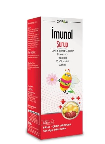 Orzax İmunol Şurup 150ml ürün görseli 1