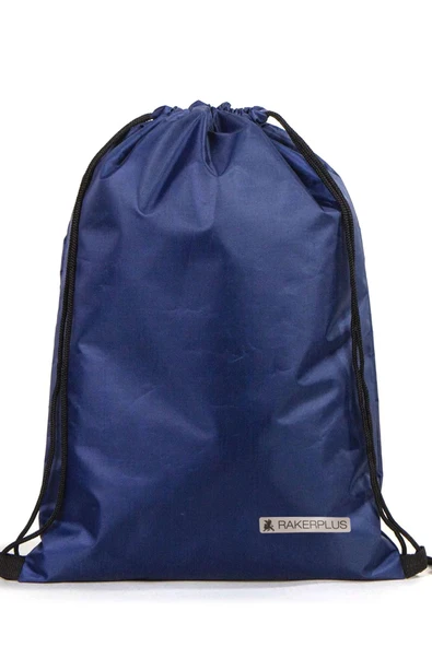 Rakerplus Lacivert 32x45 cm Su Geçirmez Büzgülü Krampon ve Spor Çantası - Resim 2