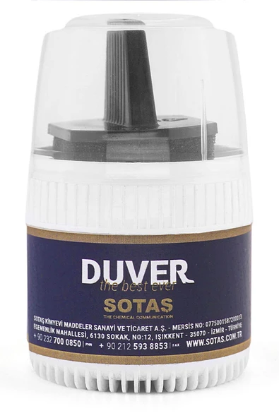 Duver Cream Lux Kendinden Parlaklık Sağlayan Süngerli Ayakkabı Kremi - 2