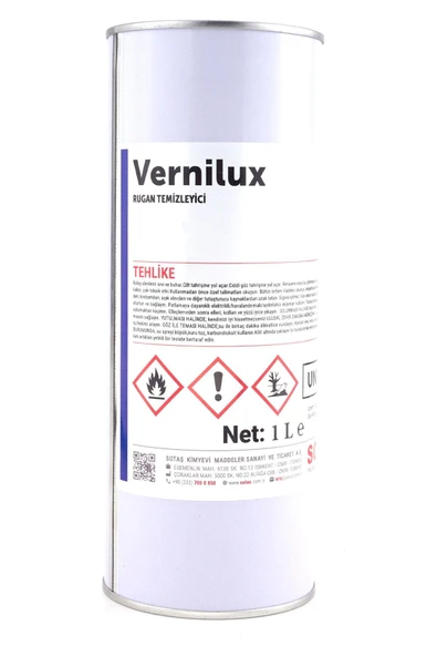 Duver Vernilux Profesyonel 1 Litre Rugan Temizleyici