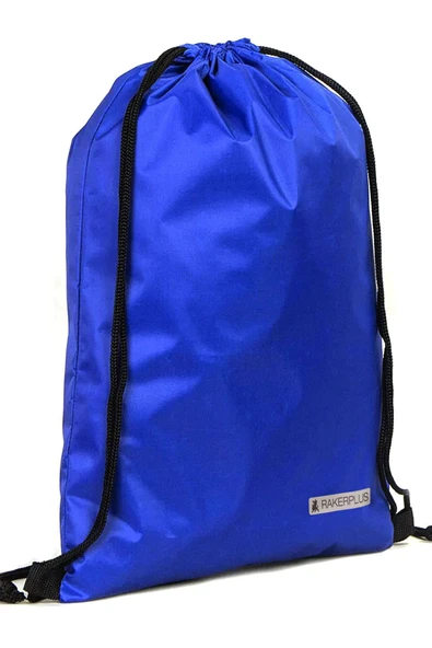 Rakerplus Saks Mavi 32x45 cm Su Geçirmez Büzgülü Krampon ve Spor Çantası ürün görseli