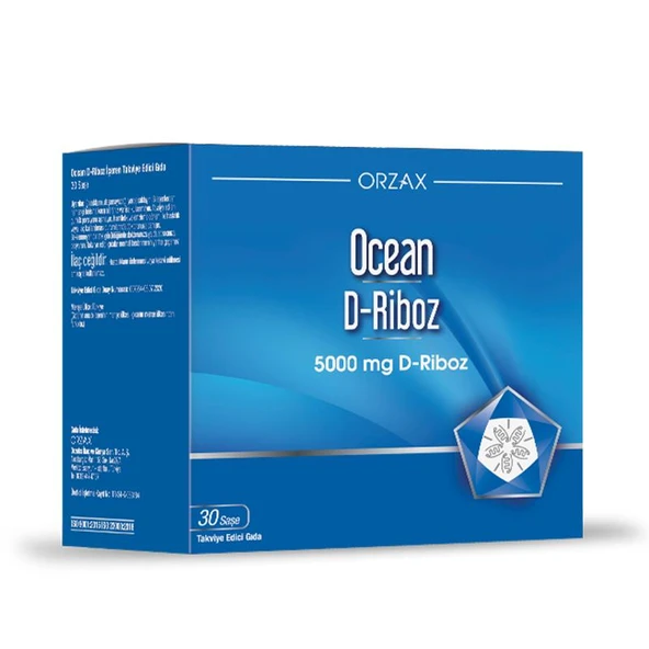 Orzax Ocean 5000mg D-Riboz 30 Saşe ürün görseli 1