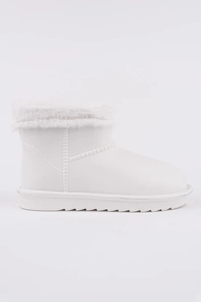 Muggo FROSTY Kadın Kürklü Yağmur Ve Kar Botu - 12