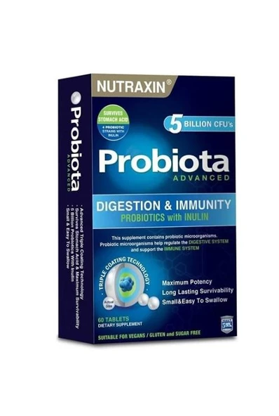 Nutraxin Probiota Advanced 60 Tablet ürün görseli 1