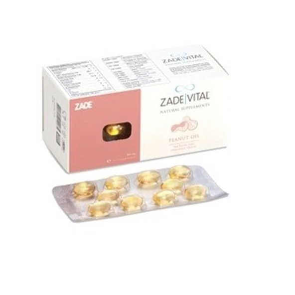 Zade Vital Yer Fıstığı Yağı 60 Kapsül ürün görseli 1