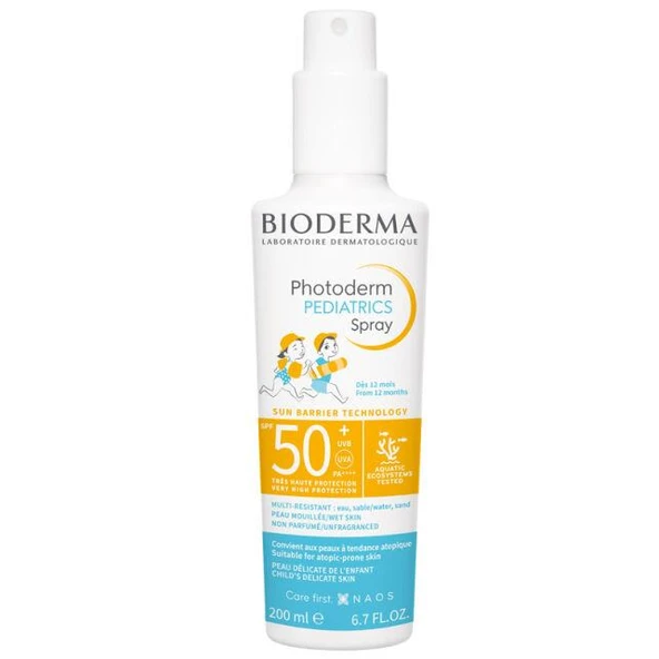 Bioderma Photoderm Kid Spray SPF 50+ 200 ml - Diş Beyazlatıcı Köpük Hediye ürün görseli