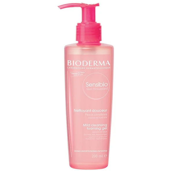 Bioderma Sensibio Foaming Cilt Temizleme Jeli 200 ml ürün görseli 1