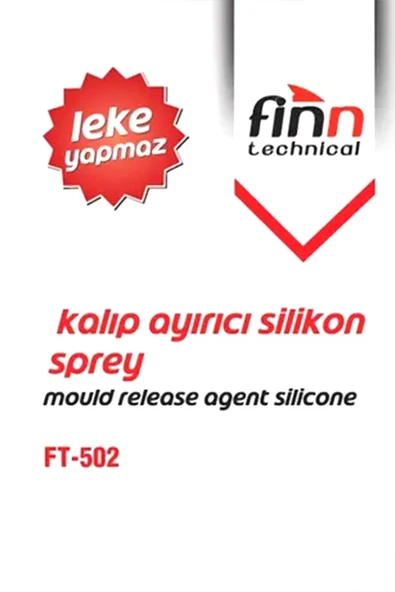 Finn Technical FT-502 Kalıp Ayırıcı Silikon Sprey - Resim 4