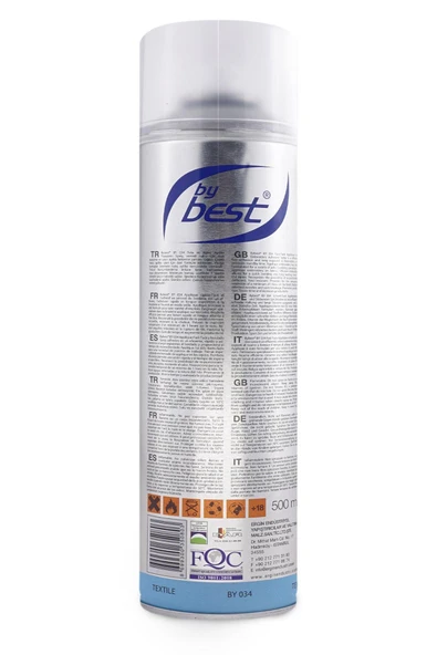 By Best BY 034 Profesyonel 500 ML Tela Yapıştırıcı Sprey - Resim 2