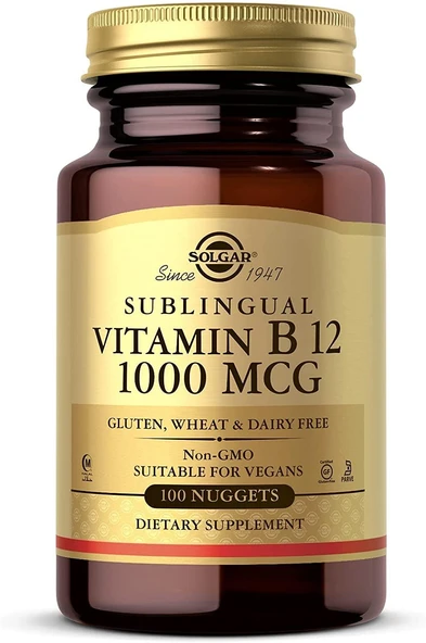 Solgar Vitamin B-12 1000 mcg 1 - 1
