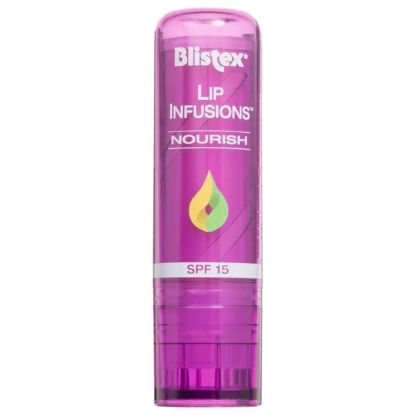 Blistex Pürüzsüz Dudaklar için Bakım Lip Infusions Nourish SPF15 3,7 gr ürün görseli 1
